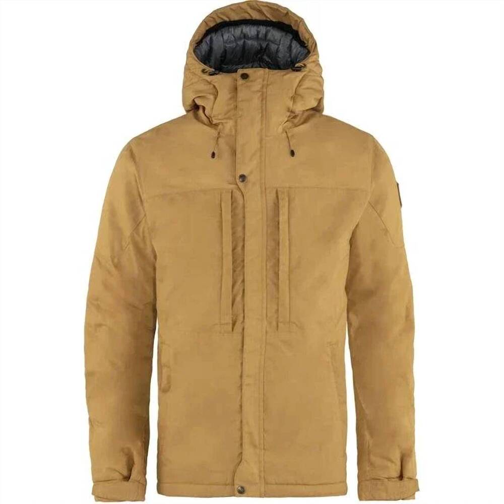 NEW FJALLRAVEN men's skogsö padded jacket in brown